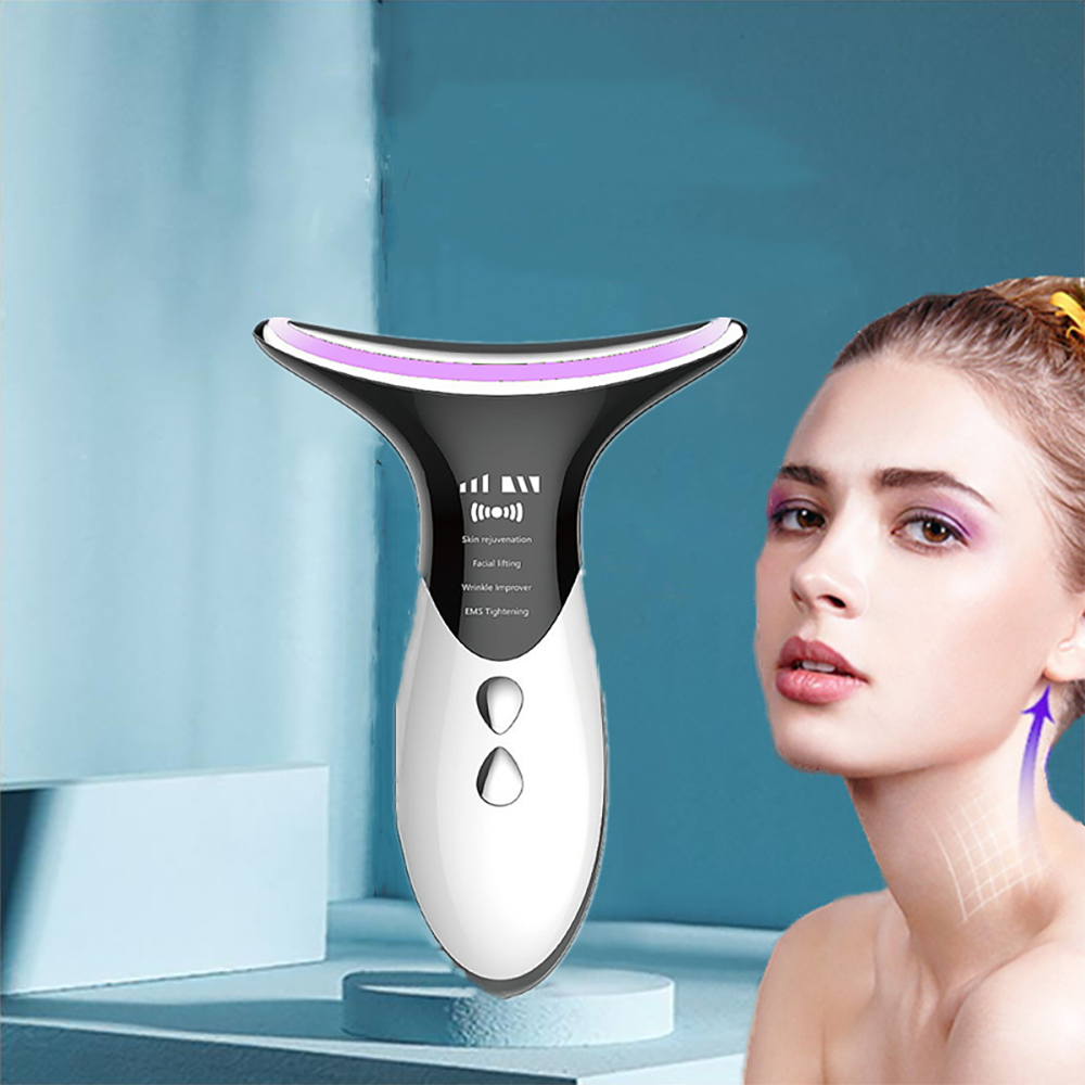 EMS Lifting Viso &amp; Collo – Trattamento Anti-Età a Calore e Microcorrente