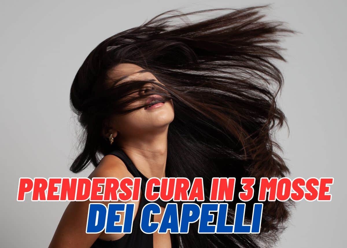 come prendersi cura dei capelli in 3 mosse