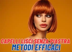 Capelli corti lisci senza piastra - metodi efficaci
